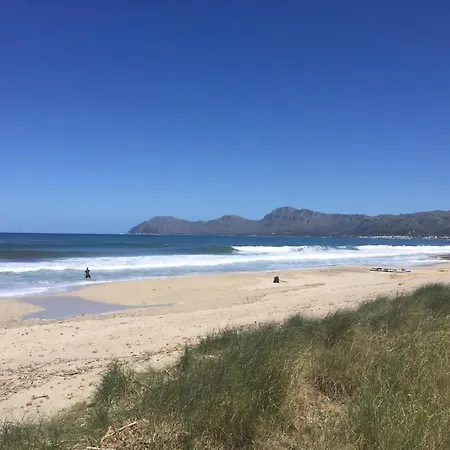 Strandvilla And Ocean In Son Serra de Marina